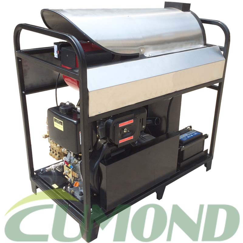 CUMOND high pressure cleaning equipment and steam cleaning machine in action for eco-friendly cleaning. CUMOND high pressure cleaning equipment and steam cleaning machine in action for eco-friendly cleaning.