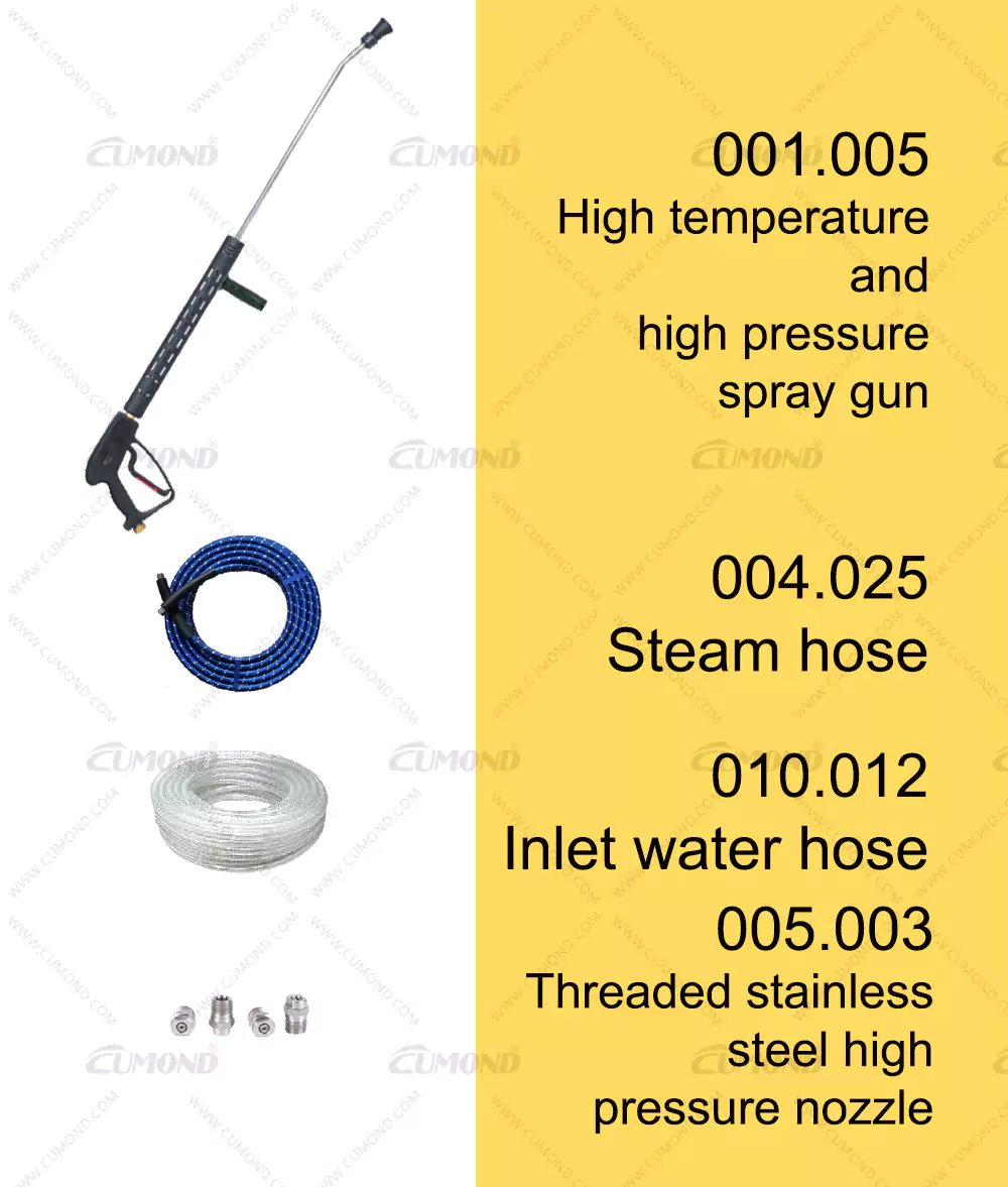 Diesel steam cleaner and hot&cold water pressure washer CW-DSW30 / DSW40