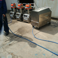 How does Cumond steam washer works?