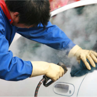 Why car washing & detailing shop uses CUMOND steam cleaner?