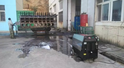 What are the methods to deal with the failure of the hot water pressure cleaner?